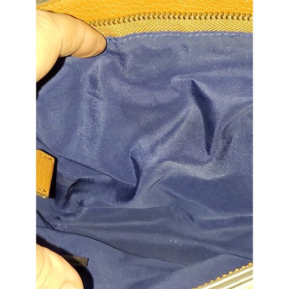 Anne Klein Crossbody Shoulder Bag Polka Dot Adjustable Strap Faux Leather Spring - Picture 14 of 16